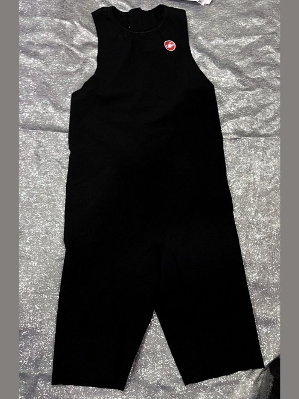 Castelli Elite Swim Skin Women's L NWT Triathlon Swimskin Black $330 Retail